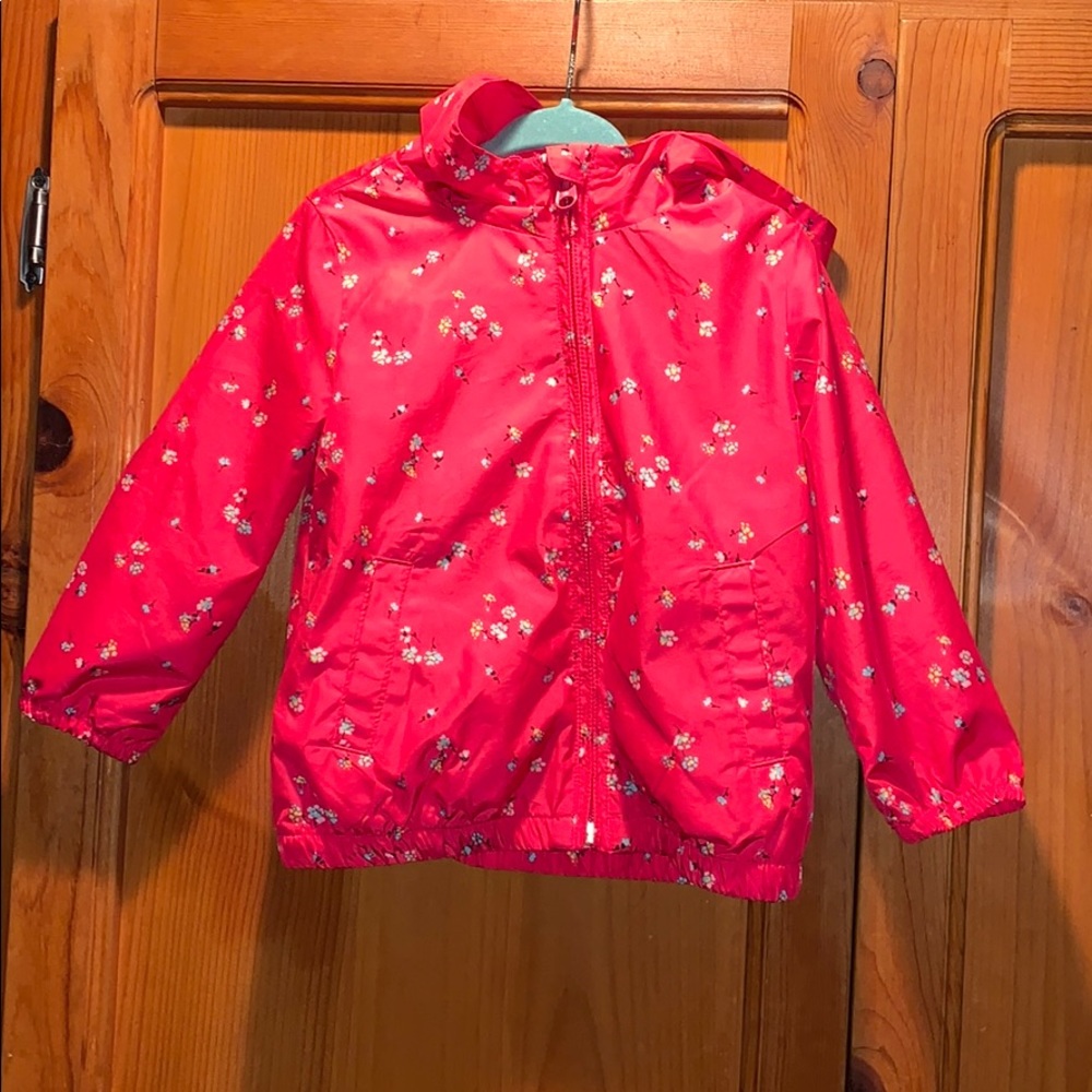 Baby gap pink windbreaker